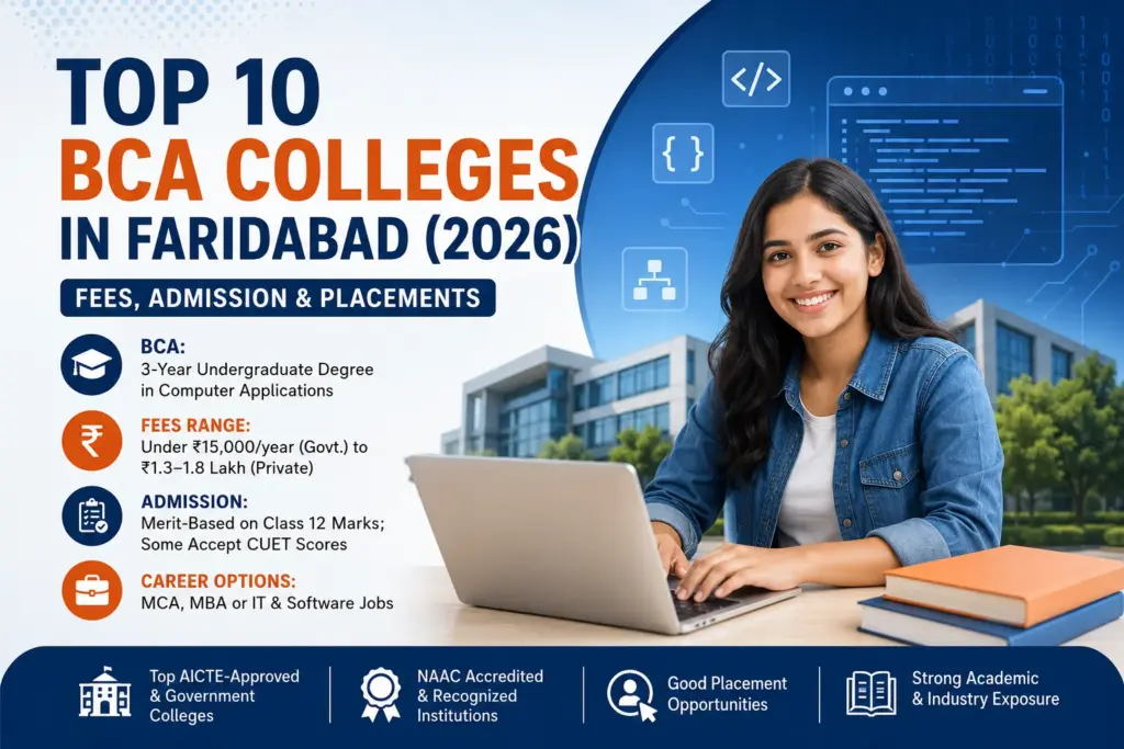 Top 10 BCA Colleges in Faridabad